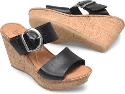 Born Women's Emma Band Wedge sandal