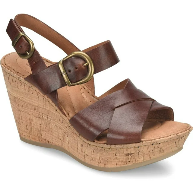 Born Women's Emmy Quarter Wedge Sandal